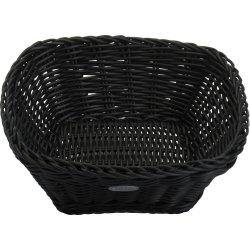 Westmark Saleen Brödkorg svart, 19x19x7,5 cm
