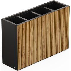Herstera Blomlåda m/ljus, inne, m.trä, 120x40x80