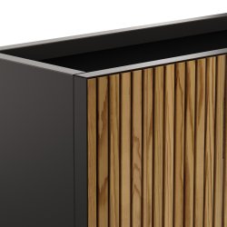 Herstera Blomlåda, utomhus, m/trä, 120x40x80