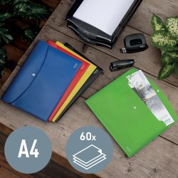 Leitz Recycle dokumentmapp | A4 | PP | Röd