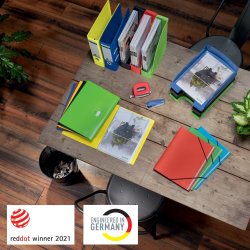 Leitz Recycle dokumentmapp | A4 | PP | Röd