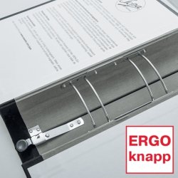 Gaffelpärm JOPA A4 60 mm linne