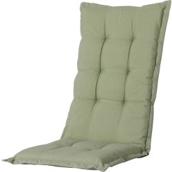 Panama Stolsdyna med låg rygg 105x50 cm, Ljusgrön