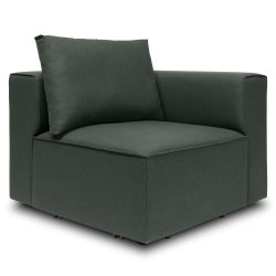 Fondi modulsoffa, hörnmodul, grön, 1 st.