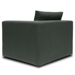 Fondi modulsoffa, hörnmodul, grön, 1 st.