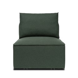 Fondi modulsoffa, mittmodul, grön, 1 st.