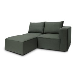 Fondi modulsoffa, 3 moduler, Grön