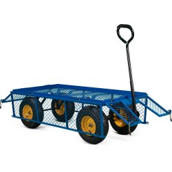 Dragvagn 320 kg, luftgummihjul, 138,2x61,5x114 cm