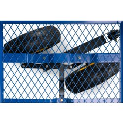 Dragvagn 320 kg, luftgummihjul, 138,2x61,5x114 cm