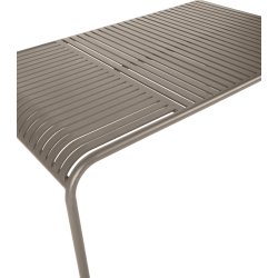 Stella Trädgårdsbord 150x90cm, gråbrun