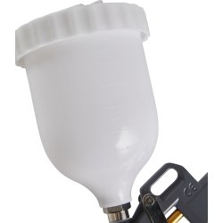 Tryckluftspistol för färg 1/4", 600 ml.