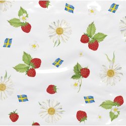 Servetter, 2-lagers, SE-flagga jordgubb, 20 st.