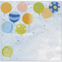 Lunchservett, 2-lagers, ballonger, 20 st.