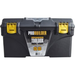 Probuilder verktygslåda m/organisator, 21"