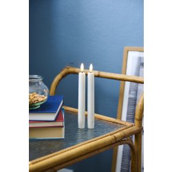 Sirius Sille Uppladdningsbara LED-ljus, vit, 2st