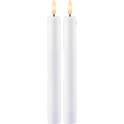 Sirius Sille Uppladdningsbara LED-ljus, vit, 2st
