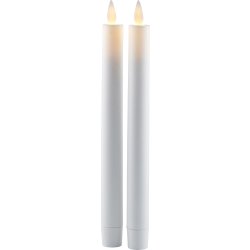 Sirius Sara laddningsbar LED-ljus H25cm, vit