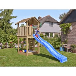 Jungle Gym Cottage 2.1 lektorn m. sand+rutschkana