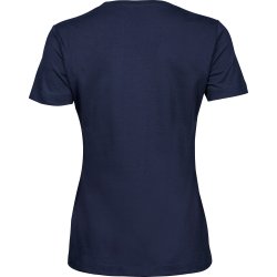 Tee Jays Sof Tee Dam, Navy, Stl. M