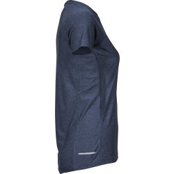 Tee Jays CoolDry Tee Dam, Navy melange, Stl. 2XL