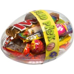 Påskägg m. inslaget Godis, 302g