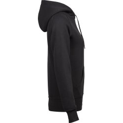 Tee Jays Hooded Sweatshirt, Dam,, Svart, Stl. L