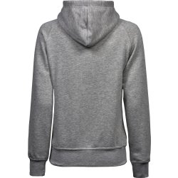 Tee Jays Hooded Sweatshirt Dam, Ljusgrå, Strl. L