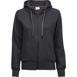 Tee Jays Fashion Hoodie, Dam, Mörkgrå, Stl. L