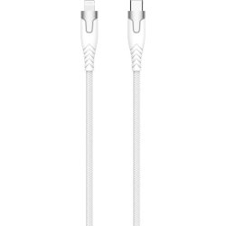 Kevlar-kabel Pro Usb-C till Lightning, vit, 1,5 m