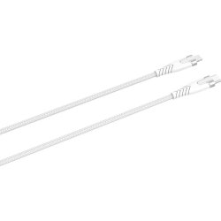 Kevlar-kabel Pro Usb-C till Lightning, vit, 1,5 m