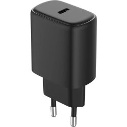GEAR Laddare 220V 1xUSB-C Pd, 20W, Svart