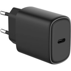 GEAR Laddare 220V 1xUSB-C Pd, 20W, Svart
