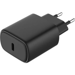 GEAR Laddare 220V 1xUSB-C Pd, 20W, Svart
