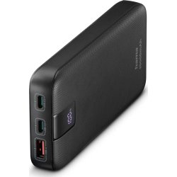 HAMA Powerbank PD 10000mAh, svart
