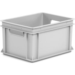 Arca lagerback, 20 liter, (LxBxH) 40x30x23 cm, grå