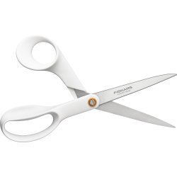 Fiskars Functional Form Universalsax, 21 cm, vit