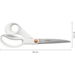 Fiskars Functional Form Universalsax, 24 cm, vit