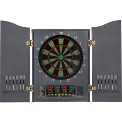 Stanlord Elektroniskt dartskåp inkl. 12 dartpilar