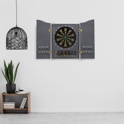 Stanlord Elektroniskt dartskåp inkl. 12 dartpilar