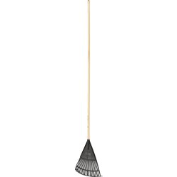 Fiskars Solid Leaf Rake, plast/trä, 199 cm.