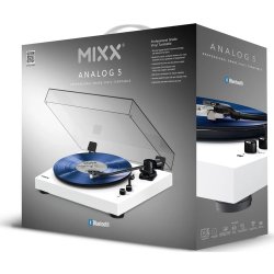 MIXX Vinylskivspelare Analogue 5 Stereo, Vit
