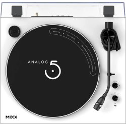 MIXX Vinylskivspelare Analogue 5 Stereo, Vit