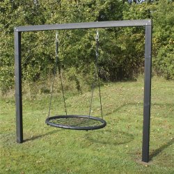 NORDIC PLAY Asta gungställning m. rundgunga, svart