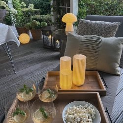 LED-lampa Mushroom, liten