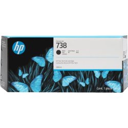 HP 738 DesignJet bläckpatron, 300 ml, svart