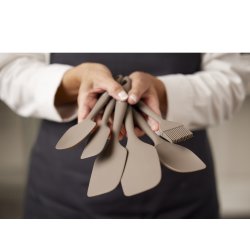 Blomsterbergs Degskrapa, silikon, 21 cm, latte