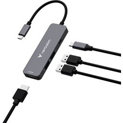 Verbatim USB-C Essentials Multiport Hub 4 portar
