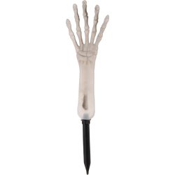Glow-in-the-dark Skelettarm med Markspjut, 29 cm