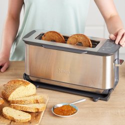 Ninja Foodi 3 i 1 brödrost, grill & panini, stål