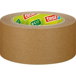 Packtejp tesa ecoLogo, papper, 50mm x 50m